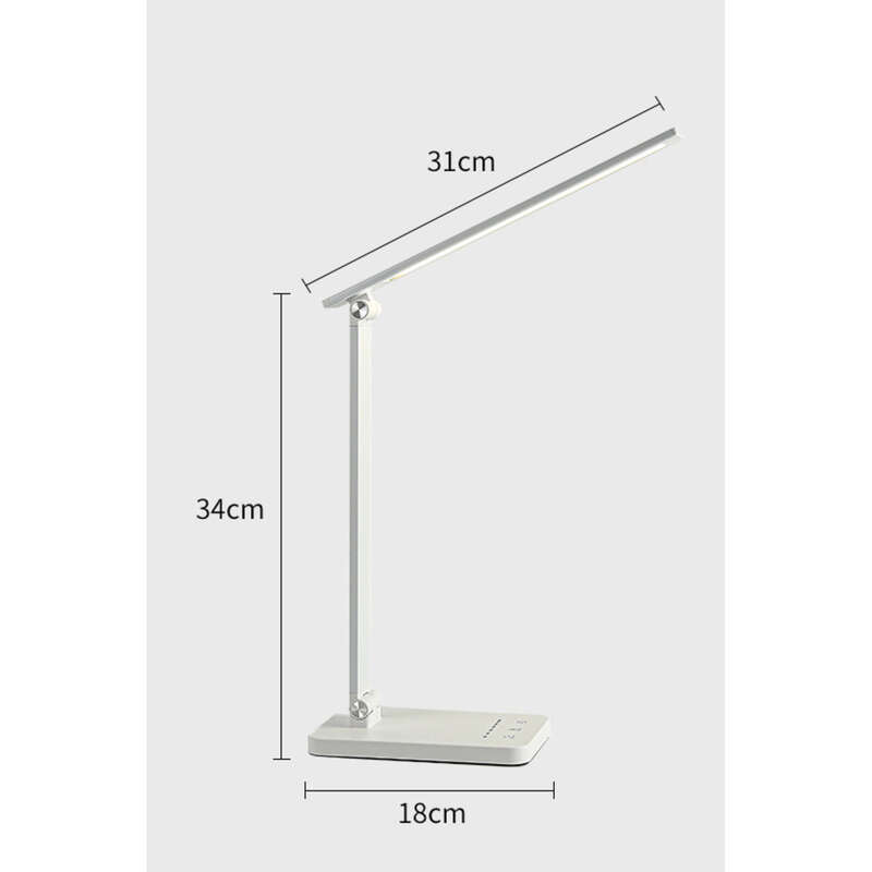 Lampă de birou minimalistă modernă cu protecție pentru ochi, lampă de citit cu LED-uri pentru dormitor, cadou pentru studenți_voghion.com
