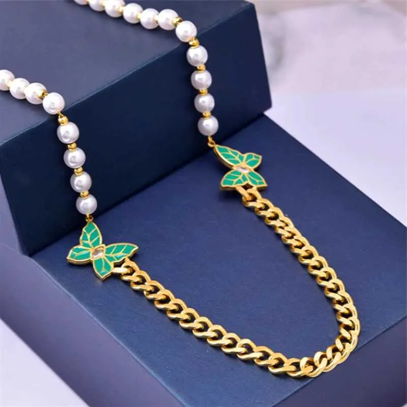 Set gioielli farfalla perla acciaio inossidabile zircone_voghion.com