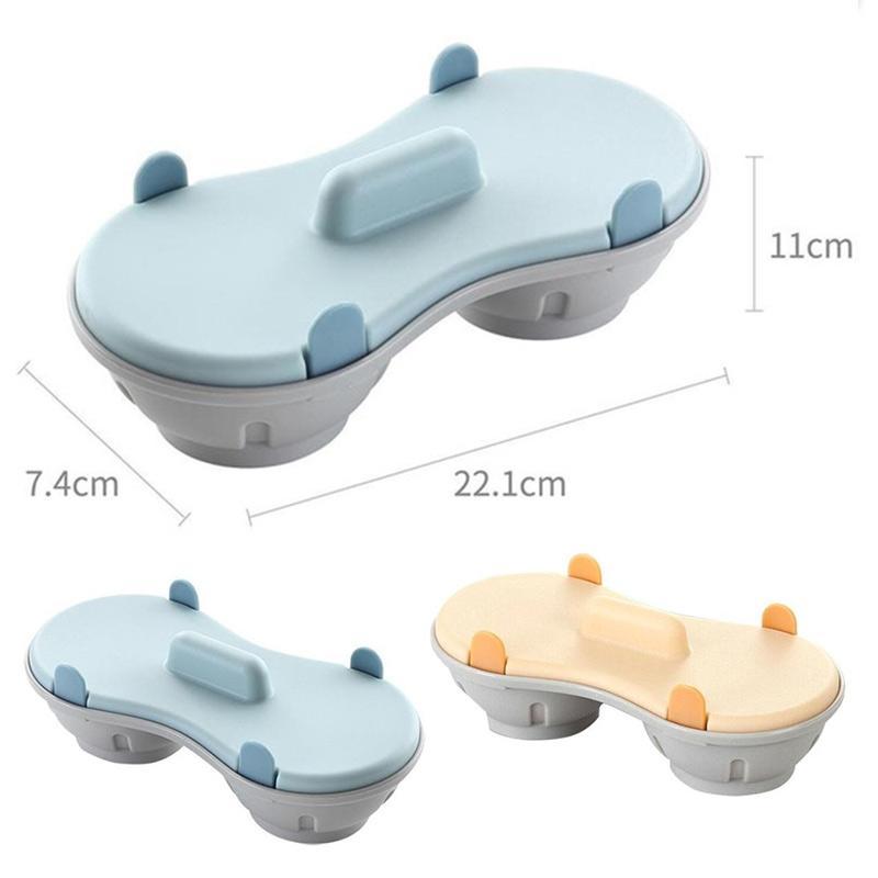 Scatola creativa per uova al vapore, materiale PP per uso alimentare, vaporiera per uova a due scomparti, utensile per la cottura delle uova per la colazione in cucina a microonde_voghion.com