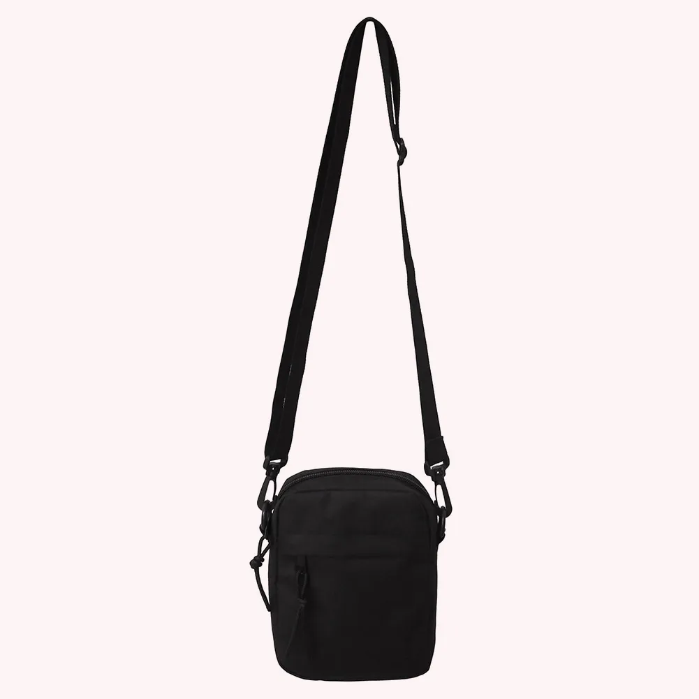 Ladies Fashion Square Sling Handbags Portable Elegant Solid Color Adjustable Strap Simple For Weekend Vacation_voghion.com