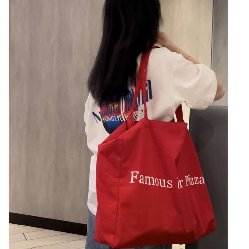 suitable For Daily Leisure, Office Workers Use, Shoulder Niche Handbag, Multi-functional Canvas Bag_voghion.com