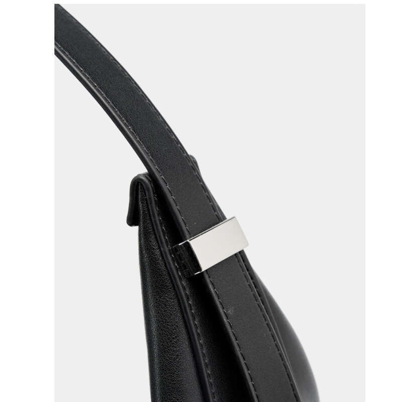 2024 Herbst Nischendesign Rindsleder Unterarm Schulter Crossbody Tote Leder Crescent Bucket Bag, Damentasche_voghion.com