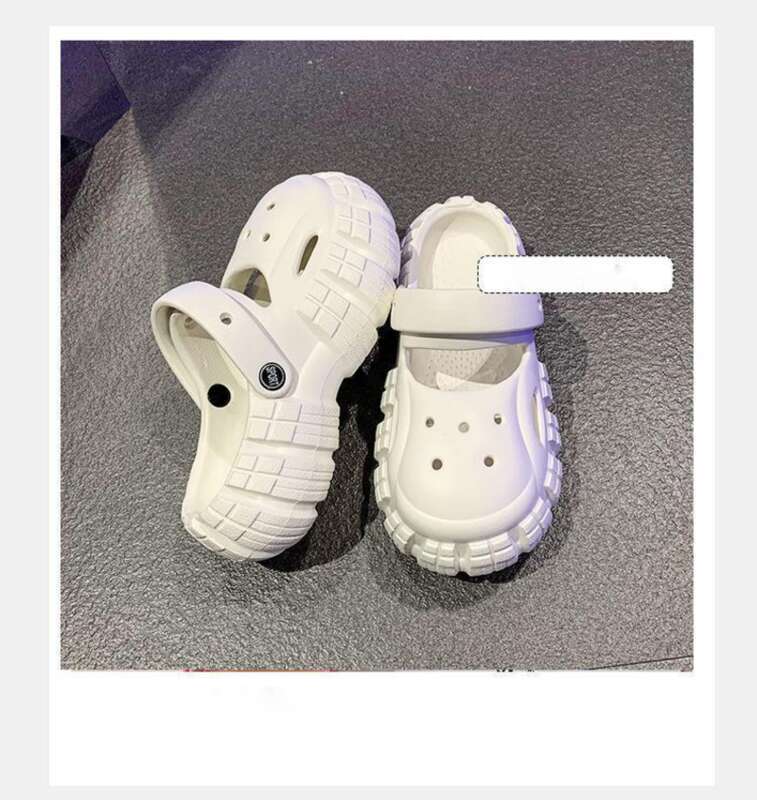 Trampling Keywords Feeling, Hole Slippers, Beach Slippers For Men And Women, Outdoor Slippers, Feeling, , Women, ,_voghion.com