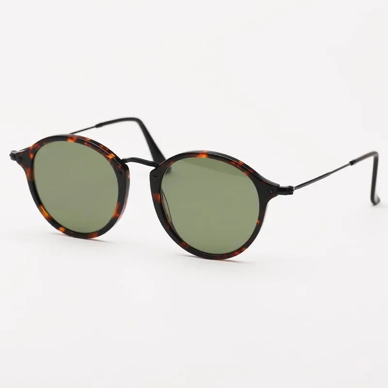 Occhiali da sole rotondi da uomo, sportivi, unisex, alla moda, da donna, classici, in vetro, con lenti di protezione UV, design_voghion.com