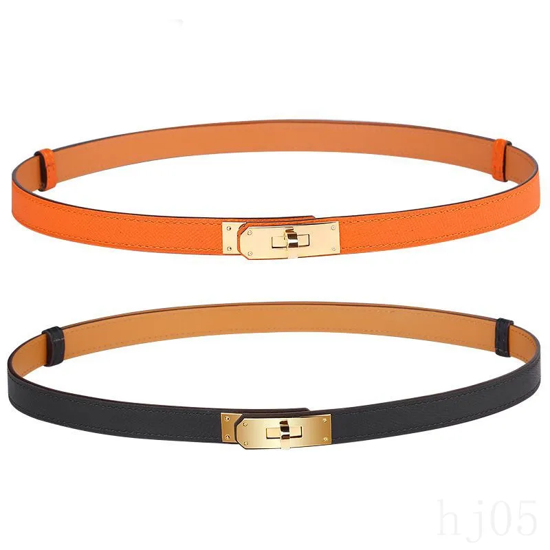 Red orange womens belt black designer adjustable size convenient cintura solid color valentine s day gift outdoor belts_voghion.com