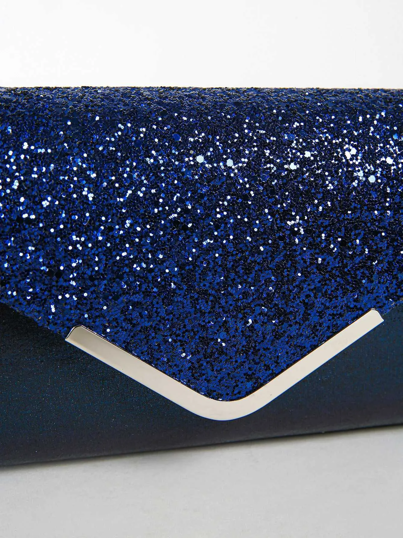 Womens evening envelope handbag promotion sequin clutch wallet shoulder chain cross body bag Y241019_voghion.com