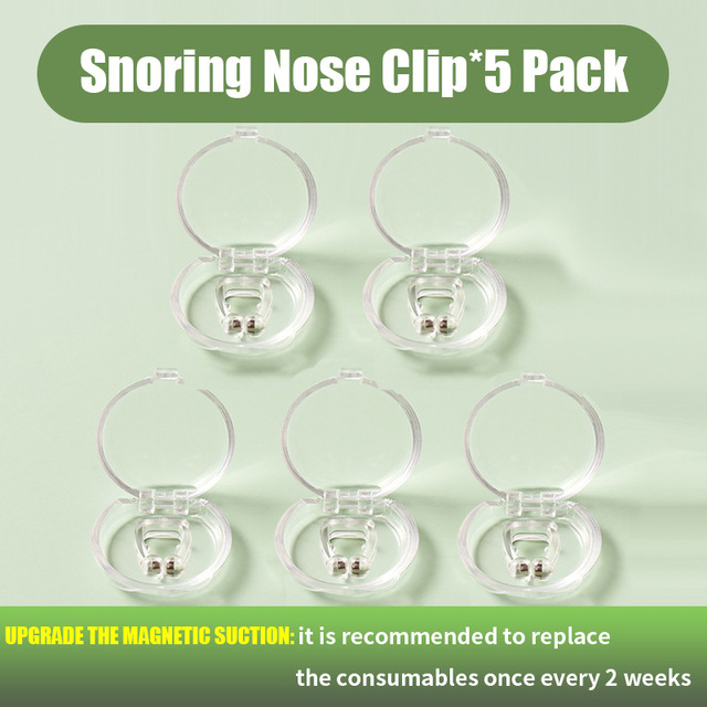 Anti-Snoring Corrector Snore Prevention Gadget Women&#39;s Anti-Snore Device Snore Elimination Nose Clip Men&#39;s Sleep Night_voghion.com