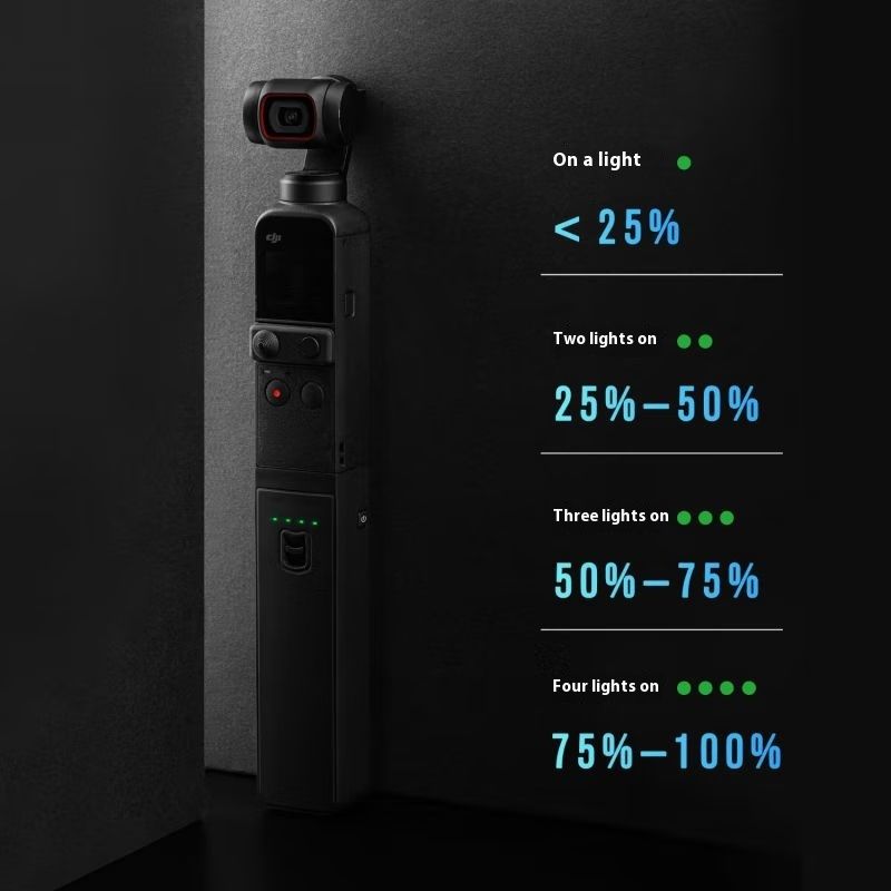 STARTRC ass gëeegent fir DJI Pocket 2/1 Sportkamera, portable Bank, Handheld Batterie a Powerbank_voghion.com
