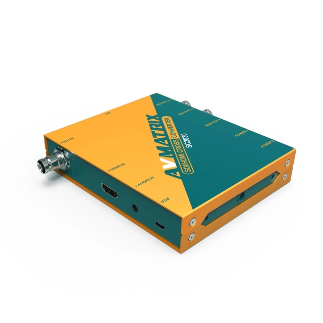 AVMATRIX SD1141 SC2030 1*4 3G HD-SDI/HD-SDI/SDI Amplificador de Distribuição Vídeo SDI Splitter com Adaptador suporte DVB-ASI Sinal_voghion.com