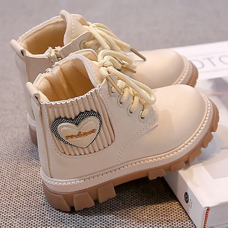 Schuh Frühling Mode Mädchen Kind Schuhe Cutefeet Weiche Sohle Komfort Kleinkind Winter Boot Täglichen Prinzessin Kinder Stiefeletten Größe_voghion.com