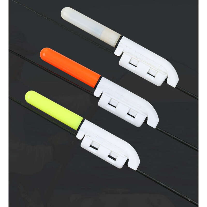 Anzuelo mordedor, cambio de color, luz electrónica intermitente, lanzamiento de rocas desde balsa, pesca salvaje manual, caña nocturna marina, luz_voghion.com