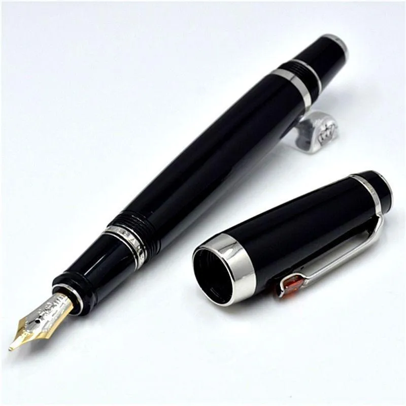 luksuslik Bohemies Black Resin Rollerball Pen Classic 4810 otstega täitesulepeaga kirjatarbed Kooli kontoritarbed kalliskivi ja seerianumbriga H1_voghion.com