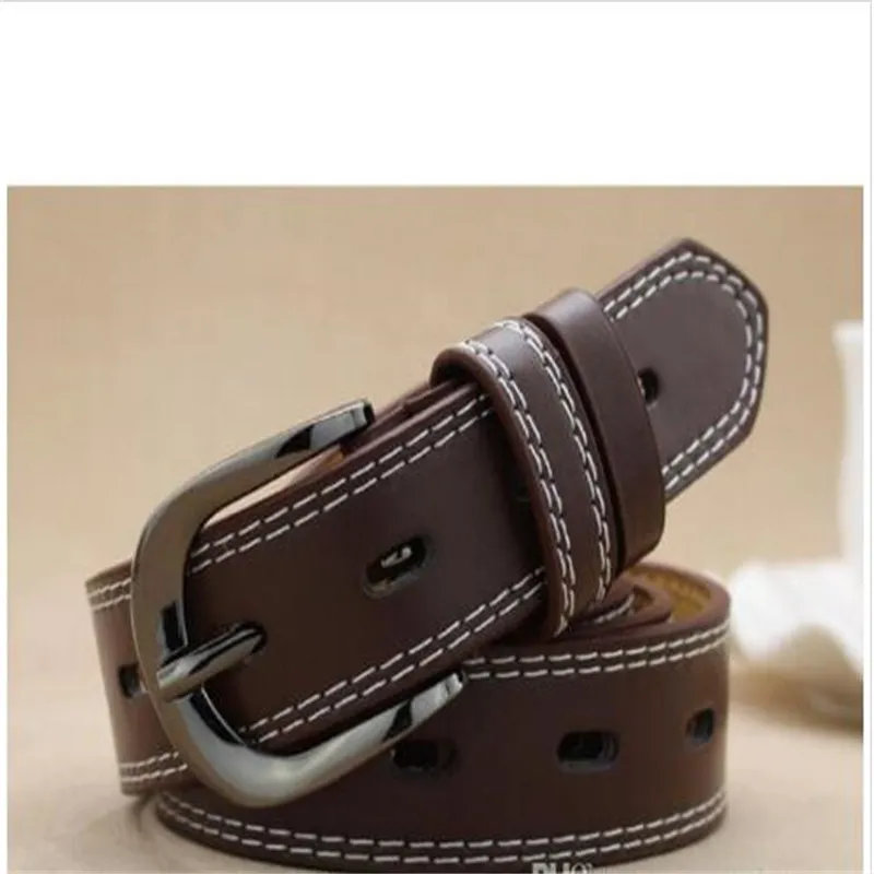 Ceinture en cuir creux pour femme avec boucle ardillon, décontractée, sauvage, mode rétro, décorative, jeans, avec boîte 016_voghion.com