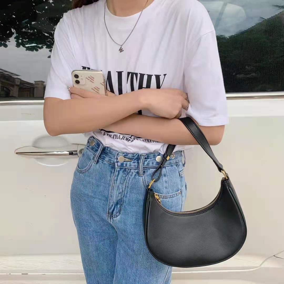 Xiao C, versatile sotto l'ascella, ragazza francese alla moda 2024 nuova con un senso di occidentalizzazione, borsa monospalla alla moda_voghion.com