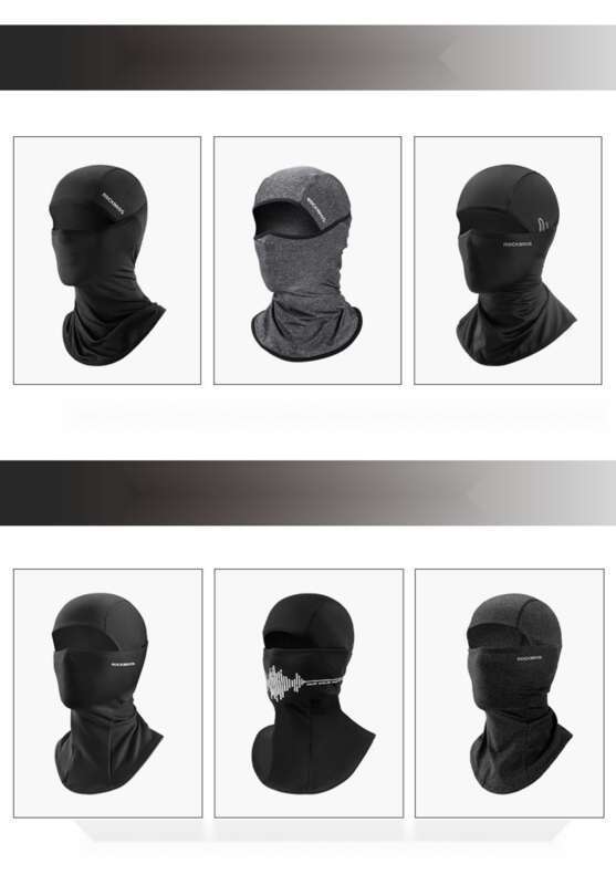 【 2,606 milhões de pessoas colecionam esta marca 】 Rock Brothers Primavera Verão Protetor Solar Fones de ouvido Outdoor Ice Silk Motocicleta_voghion.com