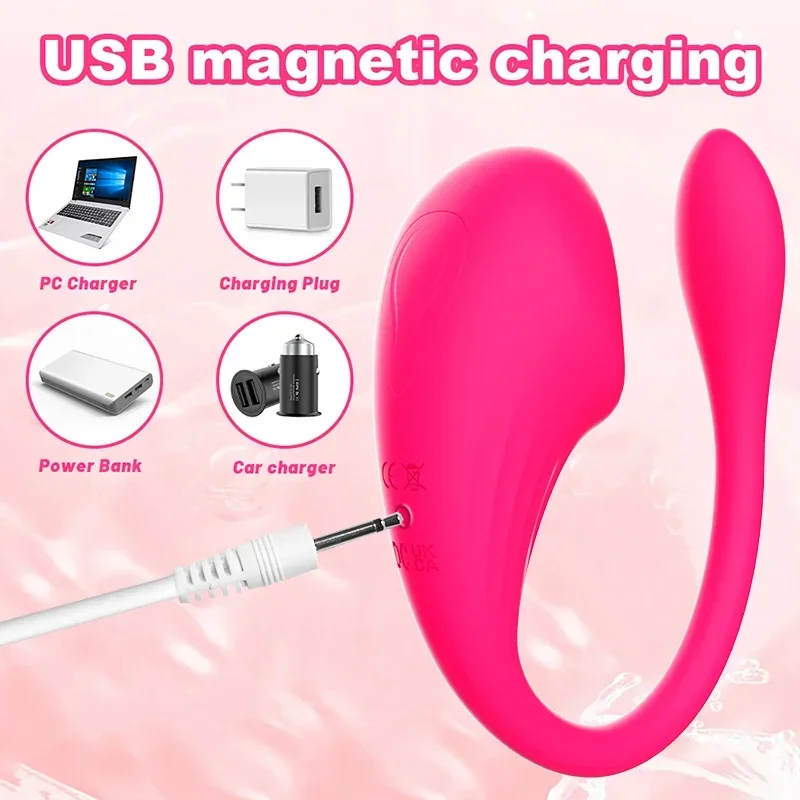 Wireless Bluetooth G-spot Vibrator With App Control For Women_voghion.com