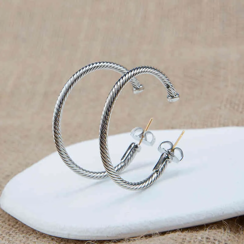 Earring Fashion Jewelry Earrings Designers Charm for Trendy Hoop Women Classic Orecchini Round Ladies Birthday Banquent_voghion.com