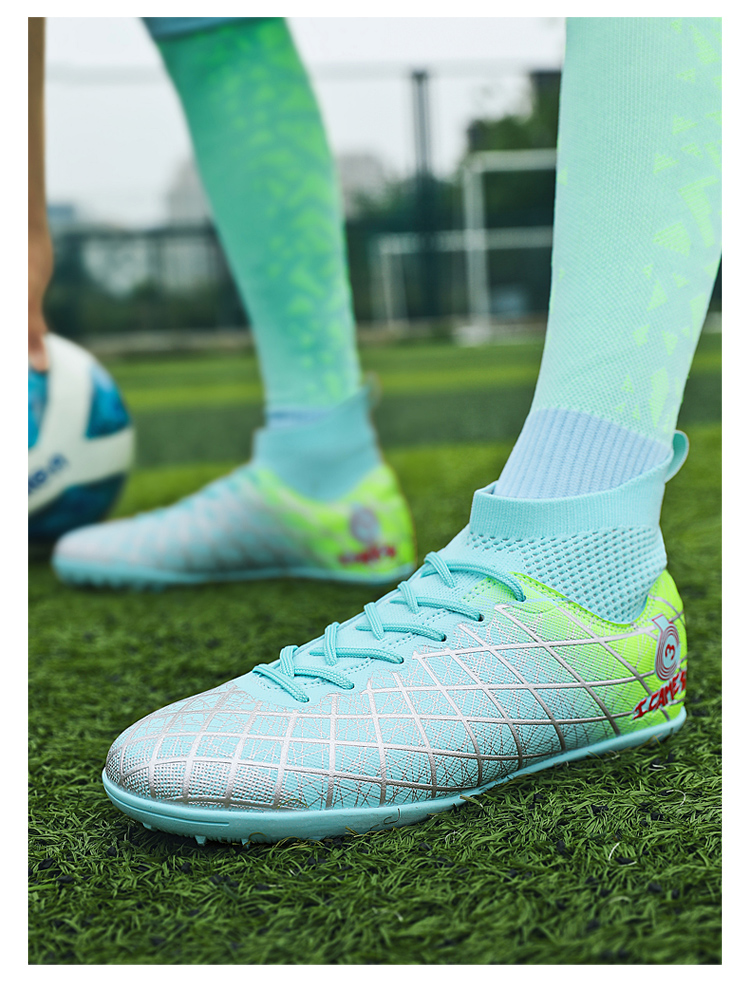 Professional Unisex Soccer Shoes Men Women Football Boots Training Sport Footwear Match Sneakers Non-slip Drop Shipping_voghion.com