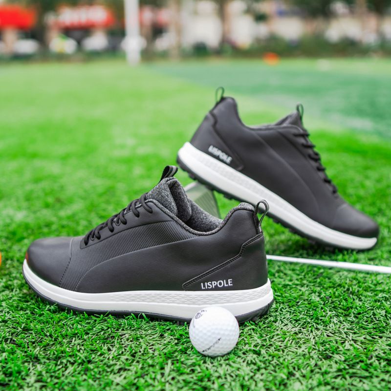 Primavera e verão novos homens golfe respirável quebrado spikes antiderrapante botão fivela ao ar livre casual sapatos esportivos_voghion.com