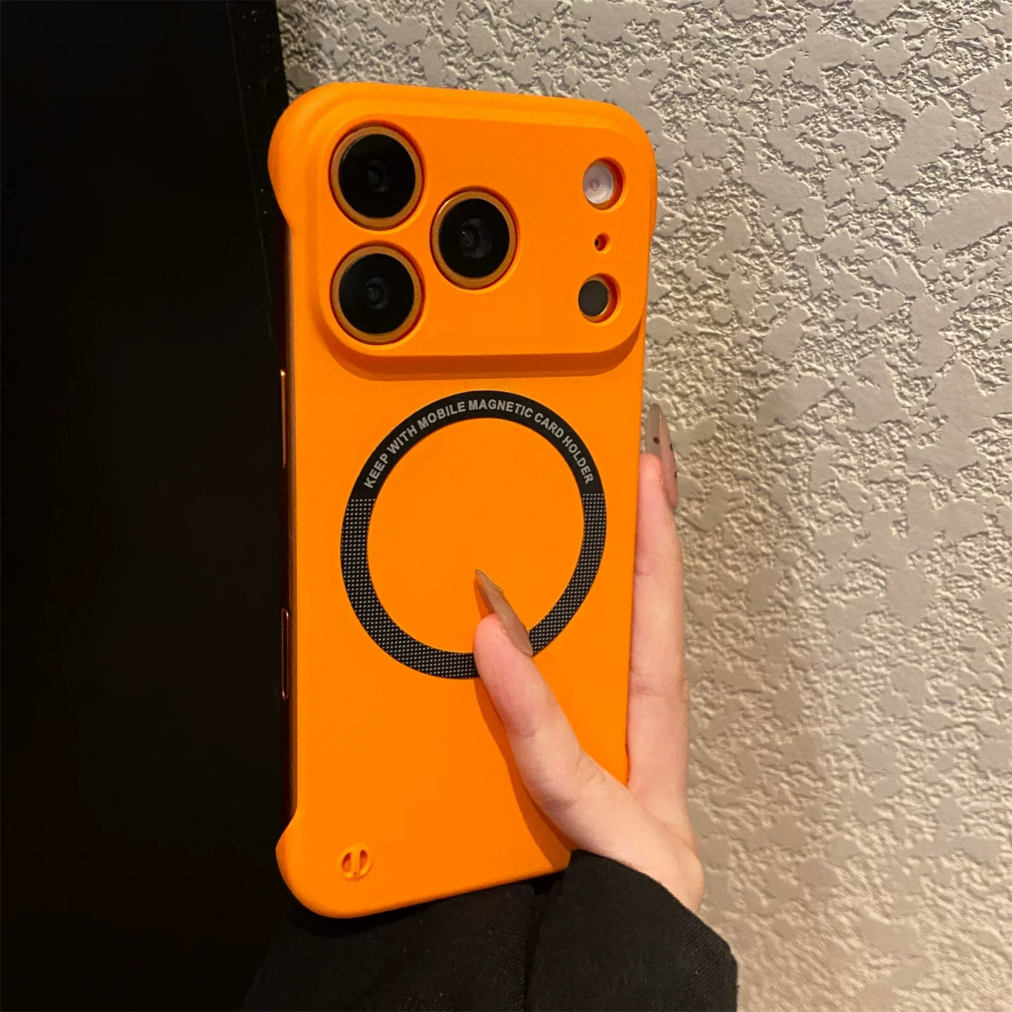 Magnetic Phone Case Slim Matte Protective Cover For Iphone_voghion.com
