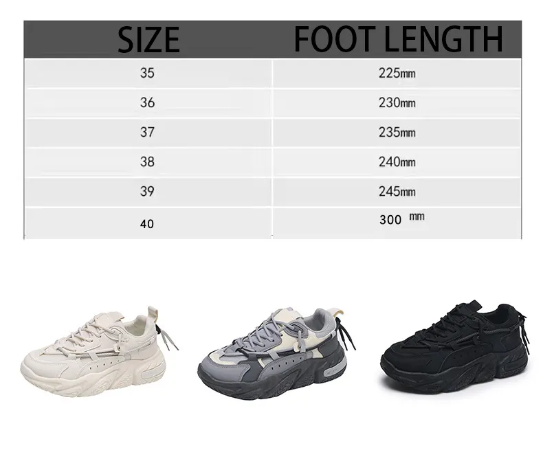 Breathable Casual Running Shoes With Thick Soles For Summer_voghion.com