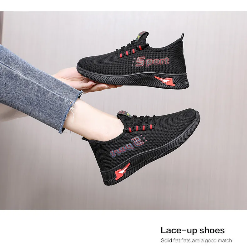 Breathable Running Shoes For Men And Women Versatile Mesh Trainers_voghion.com