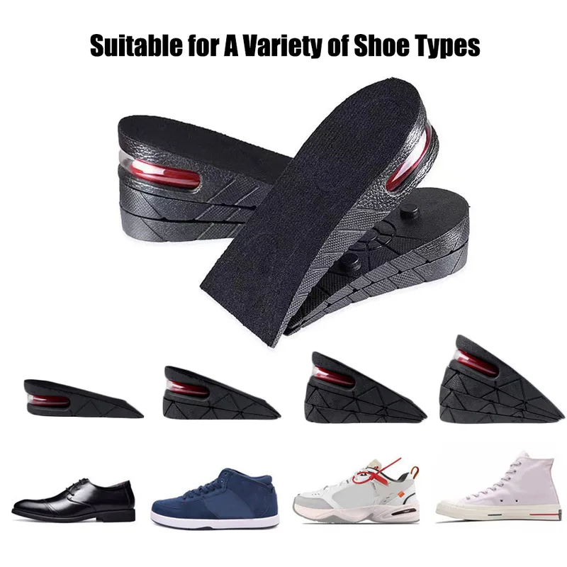 Height Increase for Men Women Elevator Shoes Cushion Unisex Sneakers Heel Lifting Insert Heighten Half Insoles 375cm_voghion.com