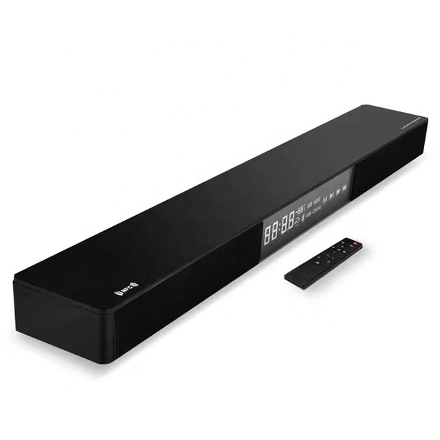 80W TV Soundbar Home Theater System Powerful Wireless Echo Wall Bluetooth Speaker 2.1 Channel Subwoofer Surround Clock Speaker_voghion.com
