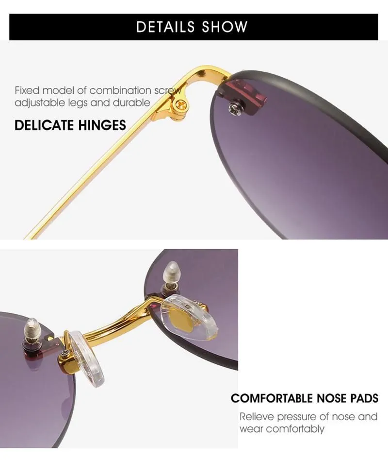 designers sunglasses For Man Women Unisex Designer Goggle Beach Sun Glasses Retro Frame Design UV400 With Box and case_voghion.com