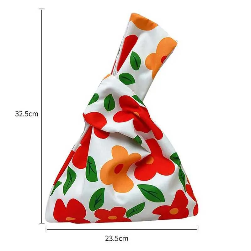 Ausgefallene tragbare Mini-Knoten-Wending-einfache Handtasche Einkaufstasche Schlüsseltasche Münzgeldbörse Y241106_voghion.com