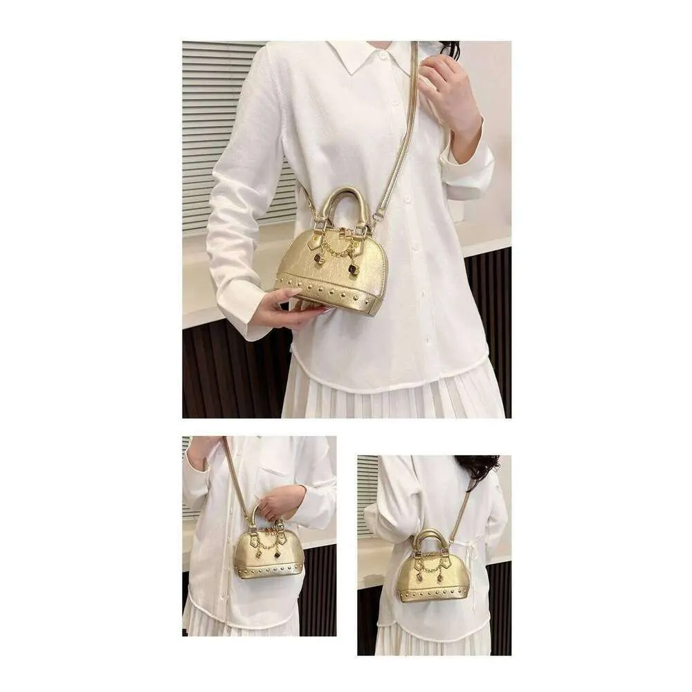 Borsa a tracolla da donna con tracolla staccabile, in stile europeo, con texture a conchiglia, da giorno e da sera, essenziale per l'ufficio_voghion.com
