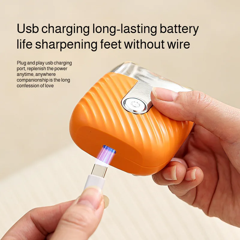 Râpe électrique pour pieds rechargeable pour soin des pieds_voghion.com