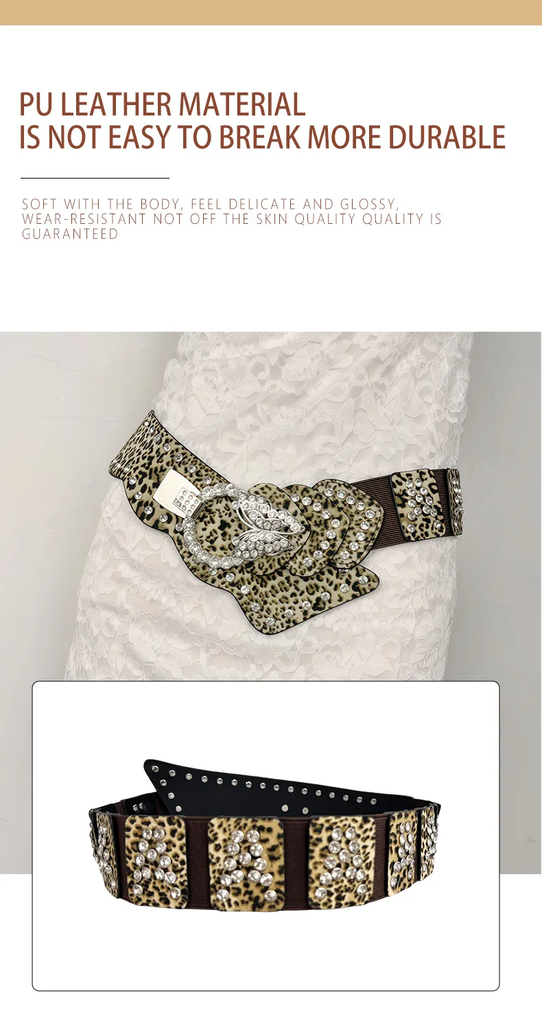 Chic Unisex Leopard Buckle Strap Band | A Must-Have Contemporary Apparel Enhancer_voghion.com