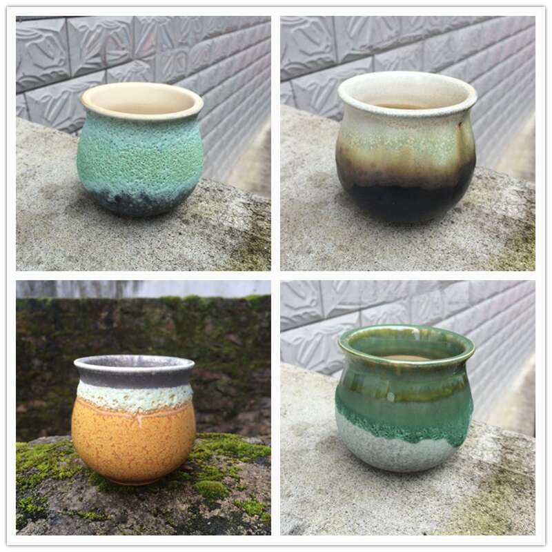 Succulent Flower Pot, Horticultural Mini Creative Rough Ceramic, Home Furnihing, New Product, Ceramic Jar, And_voghion.com