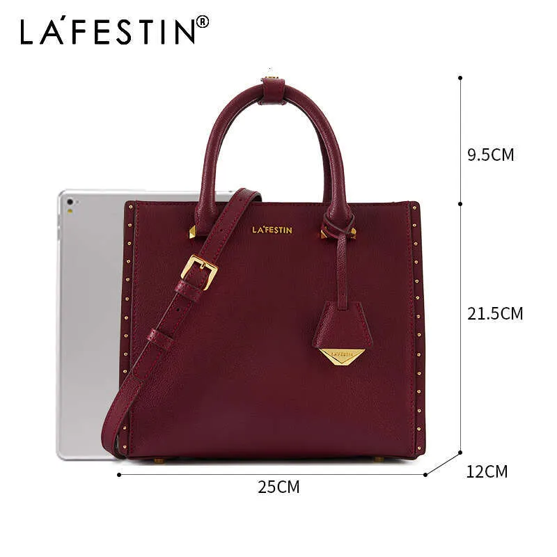 LA FESTIN Nya läderväskor för kvinnor, multifunktionella och mångsidiga, moderiktiga axelväskor, crossbody-designerväskor_voghion.com
