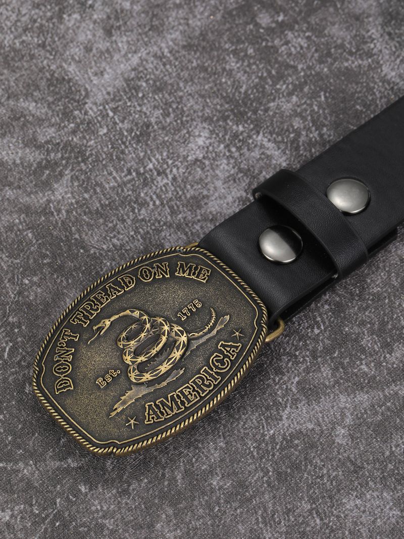 Ceinture en cuir gothique punk Y2k pour hommes et femmes, boucle en métal, sangle de taille, styliste, pantalon en jean, décorative_voghion.com