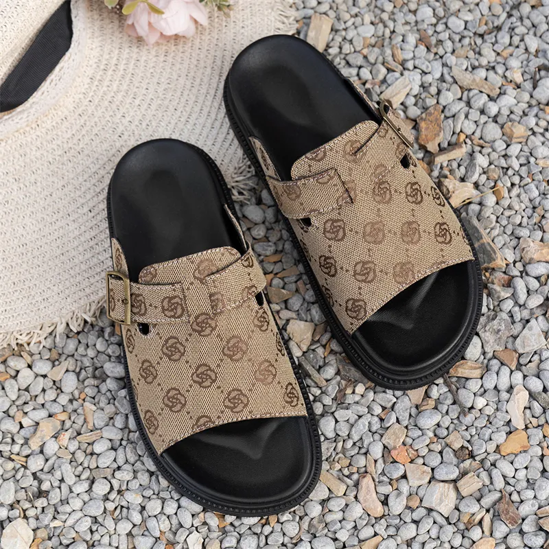 Designer Hot Slide Sandals Womens: Elegant Flower Summer Slippers For Women, Fashionable Comfort Size 35-43_voghion.com