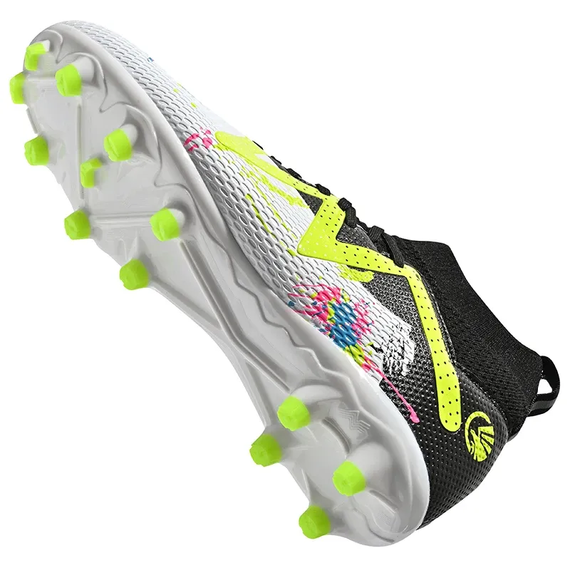 Soccer Shoes Men Kids Professional Football Boot Grass Outdoor Non-Slip Breathable Multicolor Trainning Sneakers Size_voghion.com