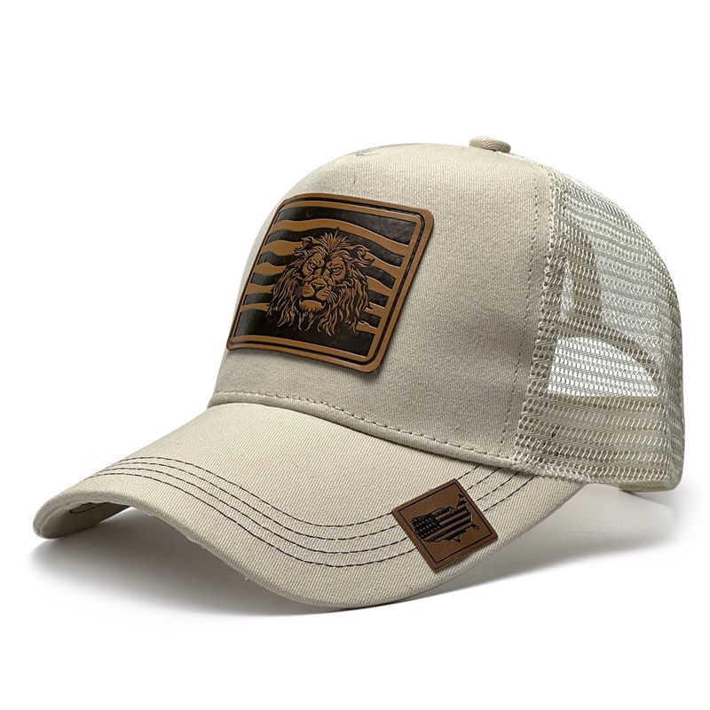 Baseballkappe mit Löwenmuster, modisch, für den Außenbereich_voghion.com