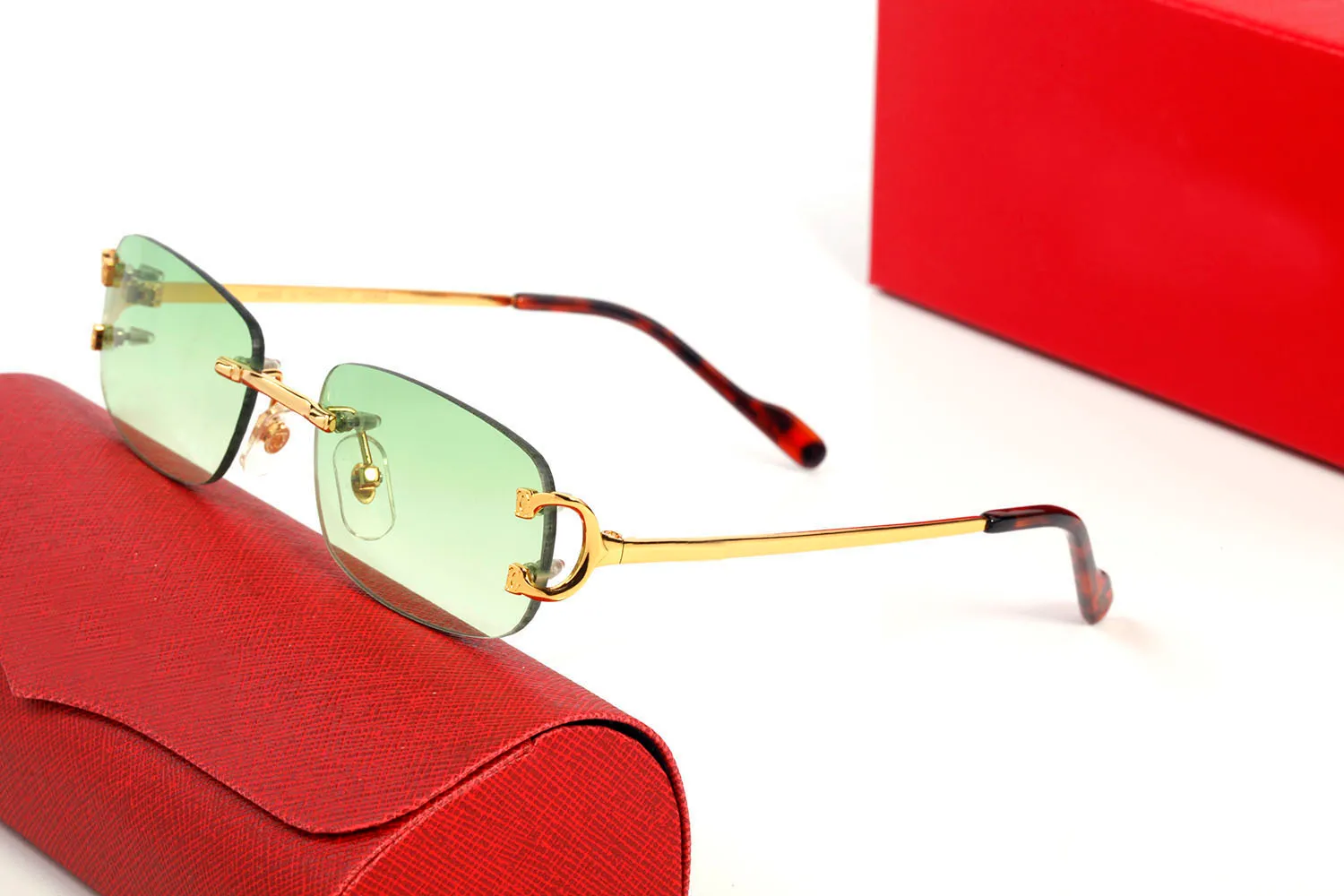 Classic Sunglasses for man and woman designer fashion decorate unisex glasses frames eye protection red blue lover gifts_voghion.com