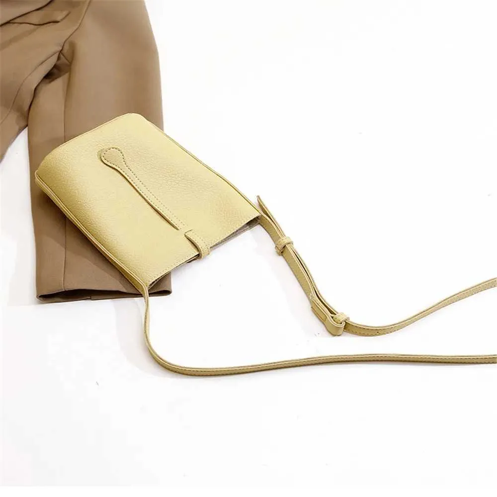 Piccola borsa a tracolla da donna borsetta telefono in pelle_voghion.com