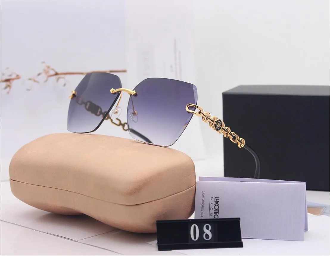 Neue hochwertige Marke für Damen und Herren, entworfen mit Sonnenbrillen UV400 und passender Box_voghion.com