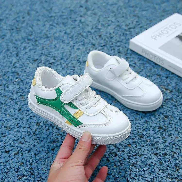 New Fashion Children's Pu Leather Kids Casual Sports Littlesprouts Boys and Girls Walking School Running Sneaker Shoes_voghion.com
