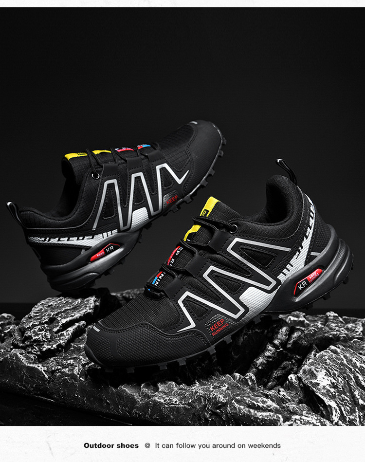 Scarpe da trekking all'aperto transfrontaliere Scarpe da ciclismo Solomon scarpe da jogging uomini e donne coppia low-top commercio estero all'ingrosso fuoristrada_voghion.com