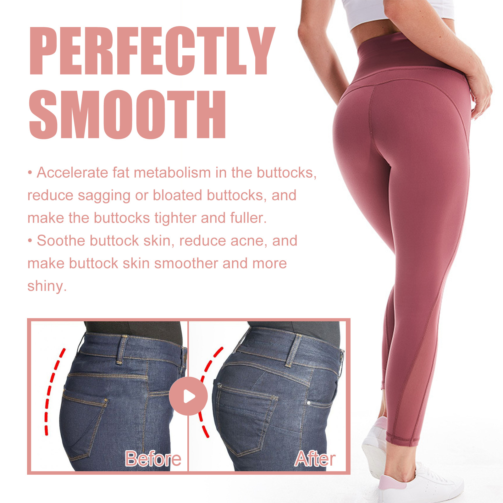 Negozio di prodotti per la cura della bellezza Peach OUHOE Shaping Lift Tight Lifting Beautiful Hip Stick ing_voghion.com