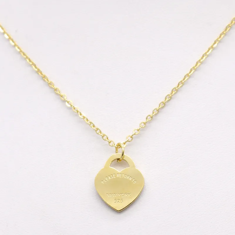 Trendy Gold Necklace For Women Jewlery Designer Cute Fashion Luxurious Jewellery Heart Pendant Necklaces Christmas_voghion.com
