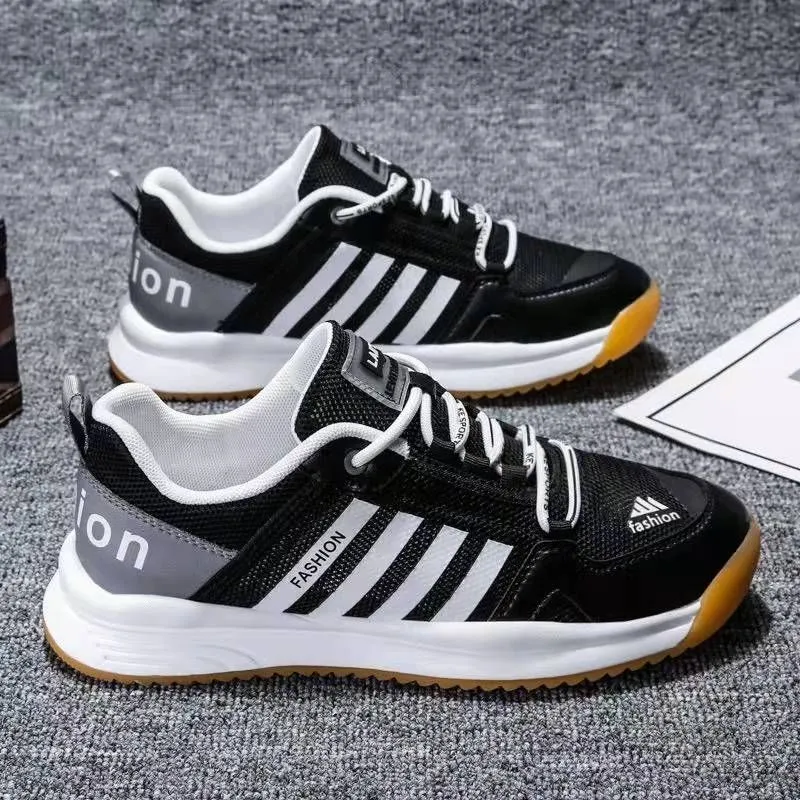 Scarpe da running uomo traspiranti in mesh con inserti colore_voghion.com