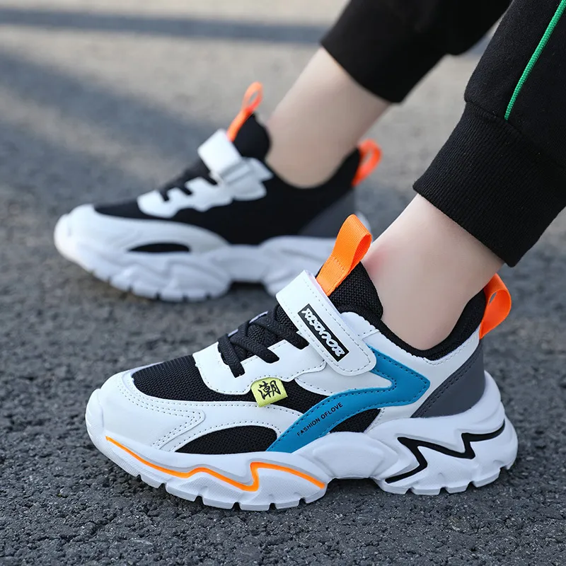 Neu Junge Tenis Turnschuhe Kinder Sport Laufschuhe Casual Mädchen Zu Fuß Kidsnest Leder Weiche Sohlen Kinder_voghion.com