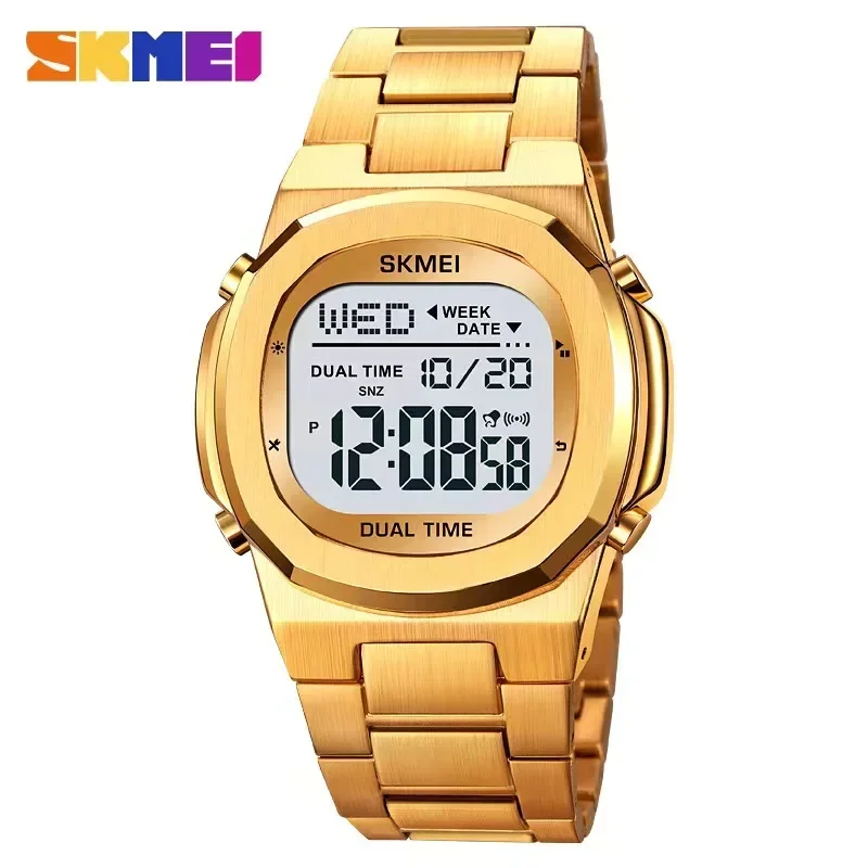 Waterproof Electronic Sports Watch For Men Multifunction Date_voghion.com