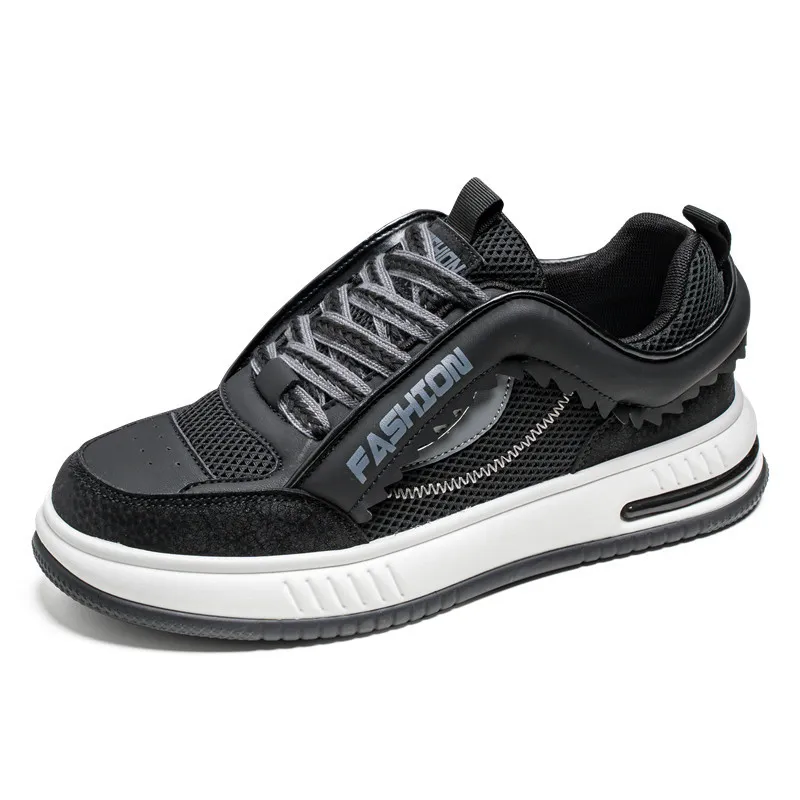 Men's Running Shoes Lightweight Breathable Mesh Sports Trainers_voghion.com